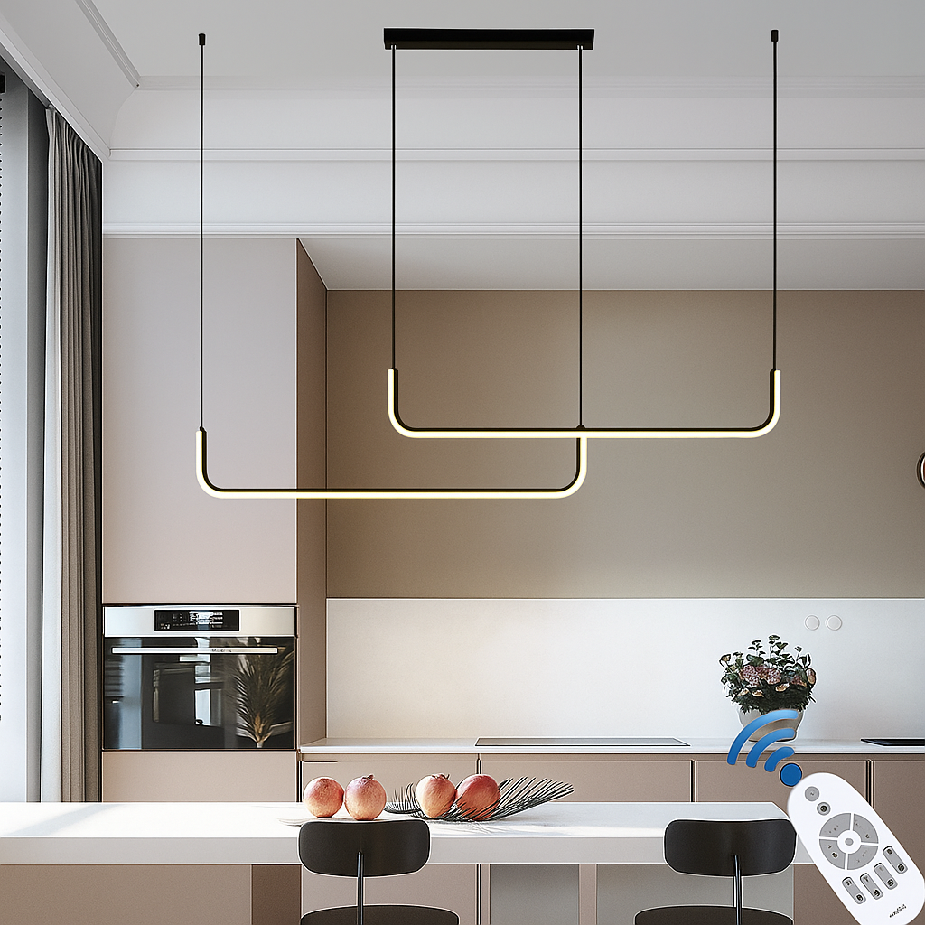 Luminous elegance modern chandelier