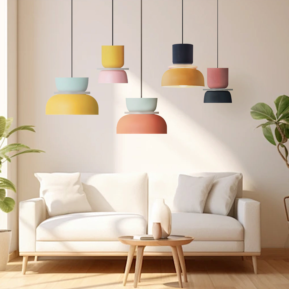 Colorful Nordic Style Pendant Light for Living Room