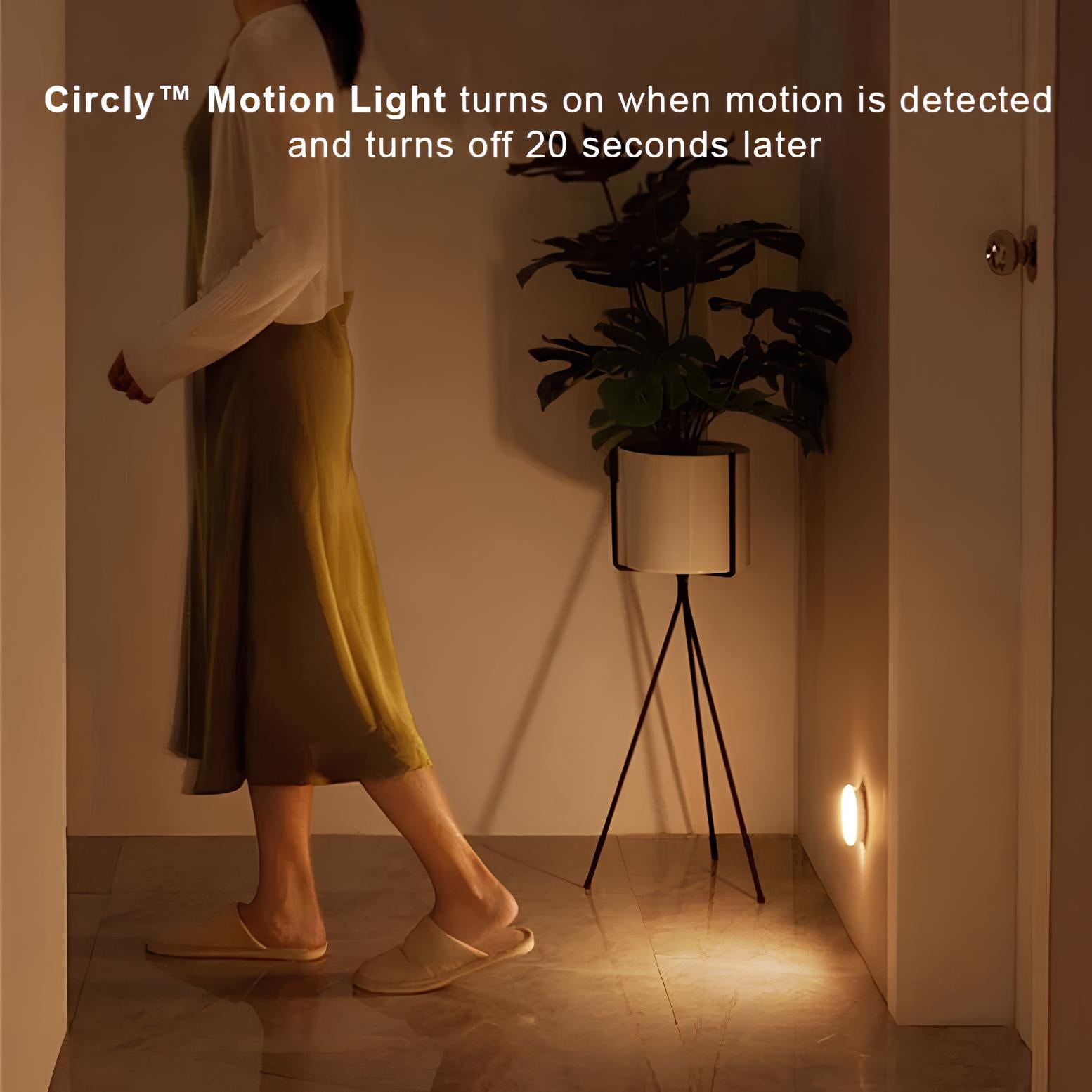 Circle Motion Sensor Light Energy-Saving Automatic Home Lighting