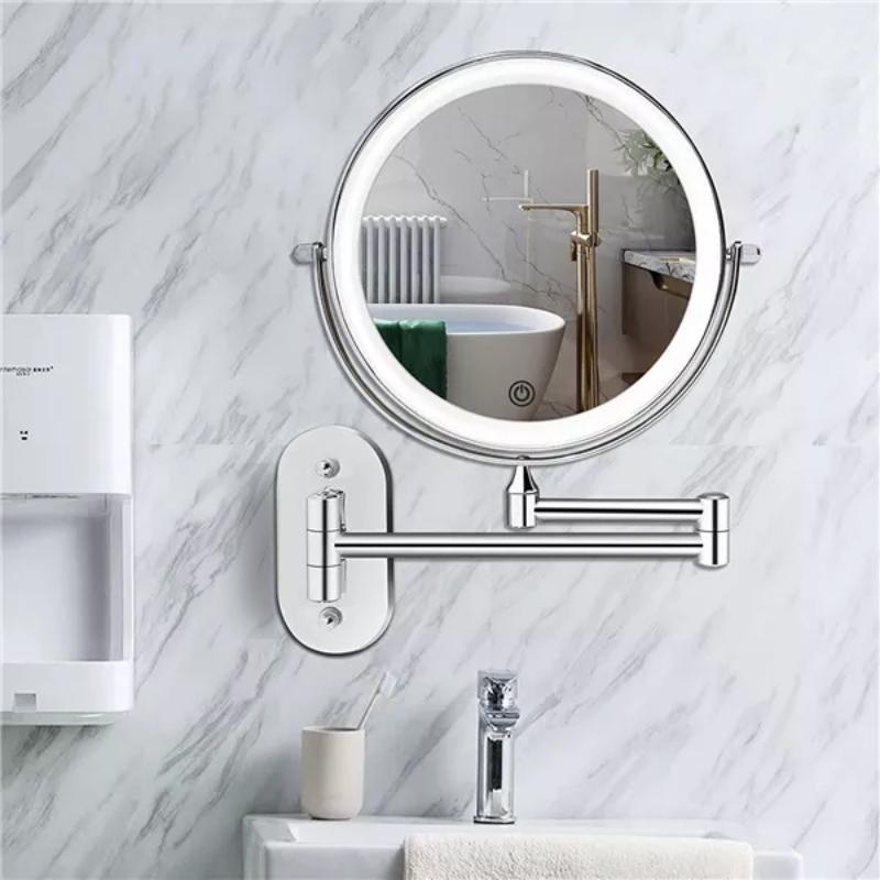Rechargeable LED Makeup Mirror Illuminated Magnifying Mirror