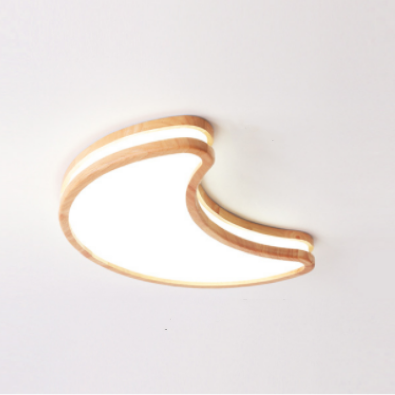 Dreamy Moon, Cloud & Star Shapes Flush Mount Soft Ambient Ceiling Light