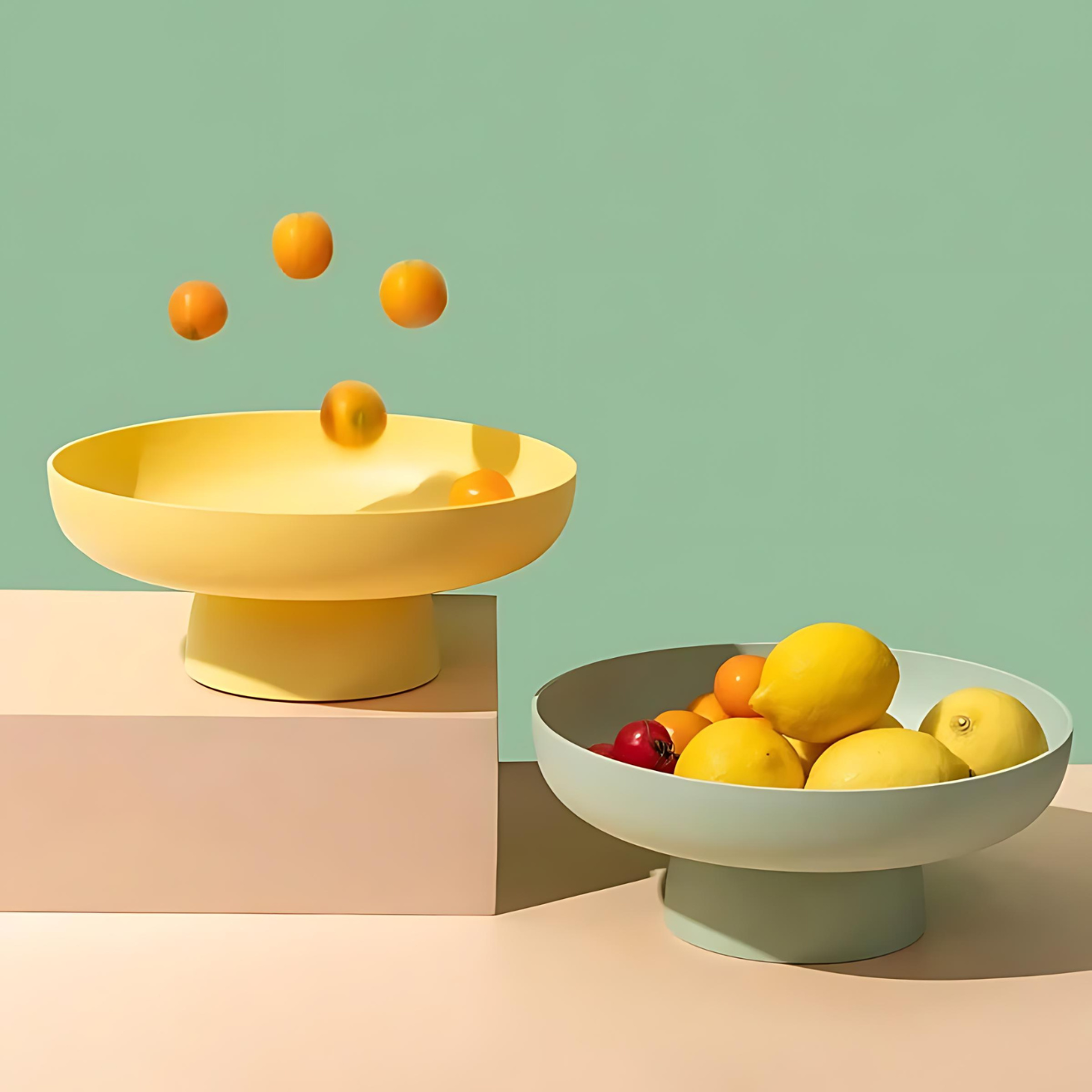 Minimalist Fruit Bowl Fresh-Keeping Design for Kitchen & Dining Table