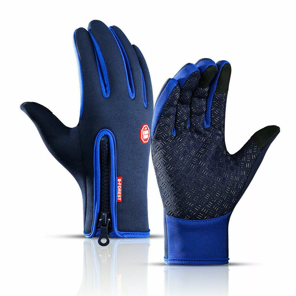 Thermal Sport Gloves Waterproof Heated Touchscreen for Outdoor Use