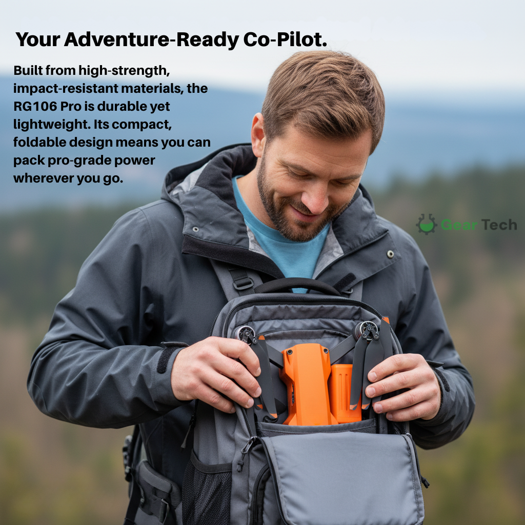 Aerial Camera Drone 8K Dual Lens, GPS Positioning, Stable Flight