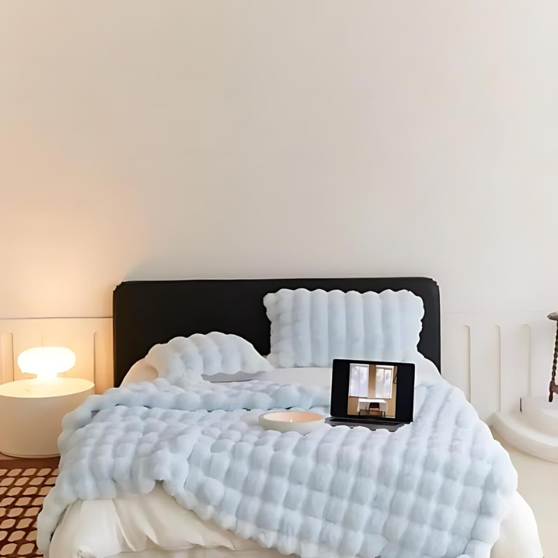 VeluLuxe Dubbelzijdige Fleece en Imitatiebont Deken
