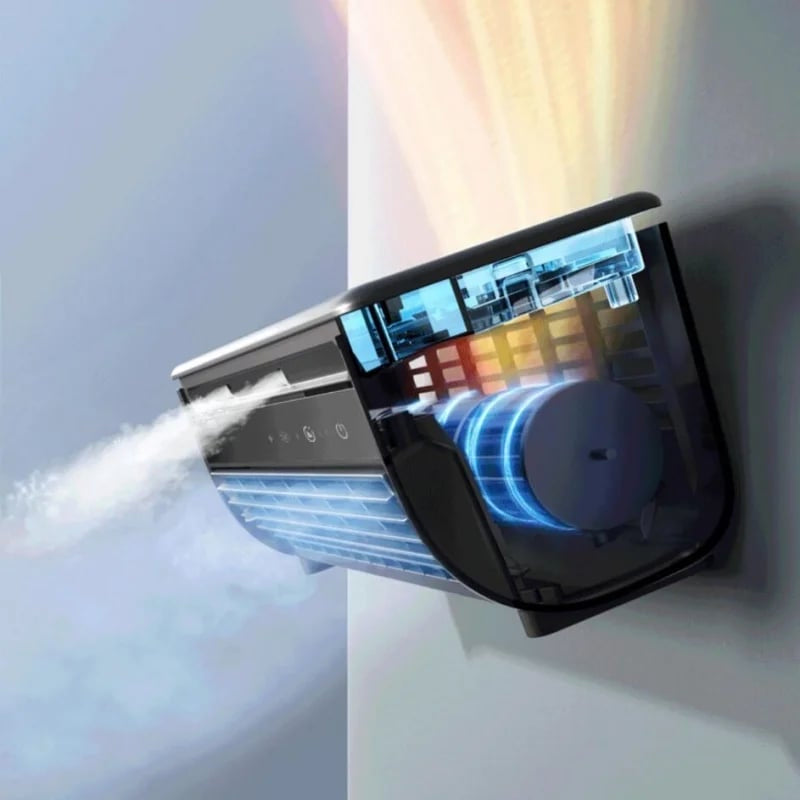 3-in-1 Rechargeable Portable Air Cooler Fan