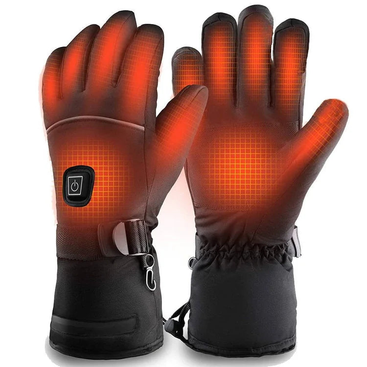 Waterproof Heated Gloves Rechargeable Outdoor Winter Hand Warmers