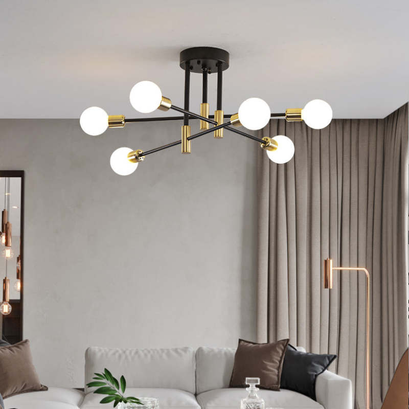 Modern LED Ceiling Light in Minimalist Design with Diffused Lighting