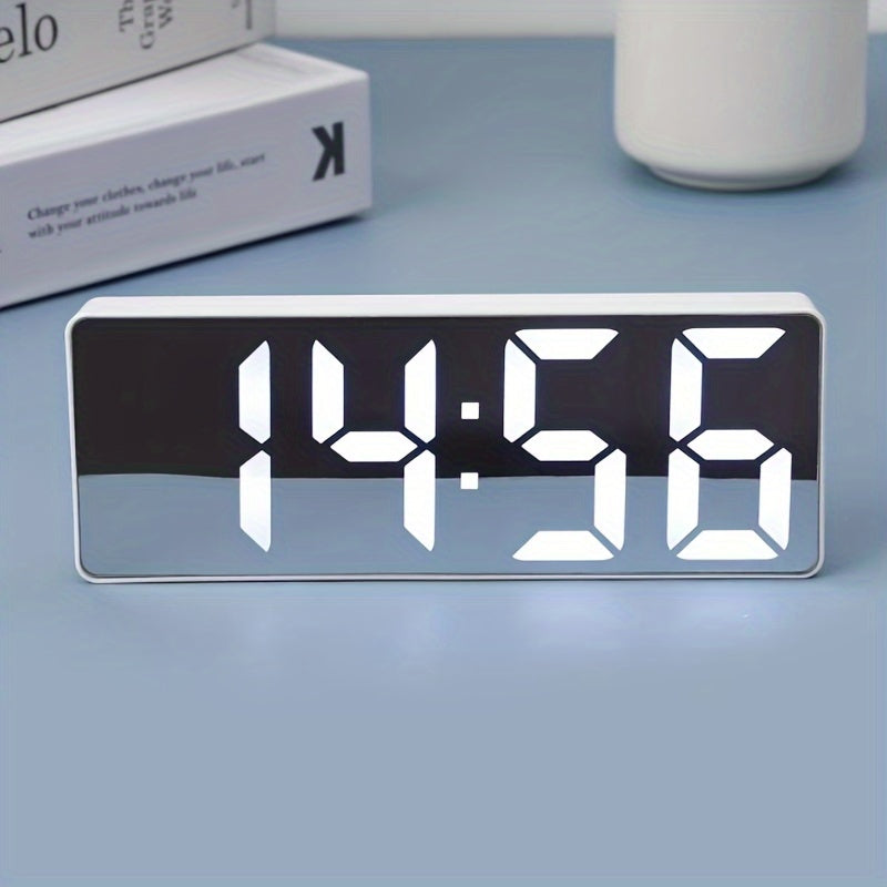 LED Sunrise Alarm Clock Adjustable Brightness & Snooze Function