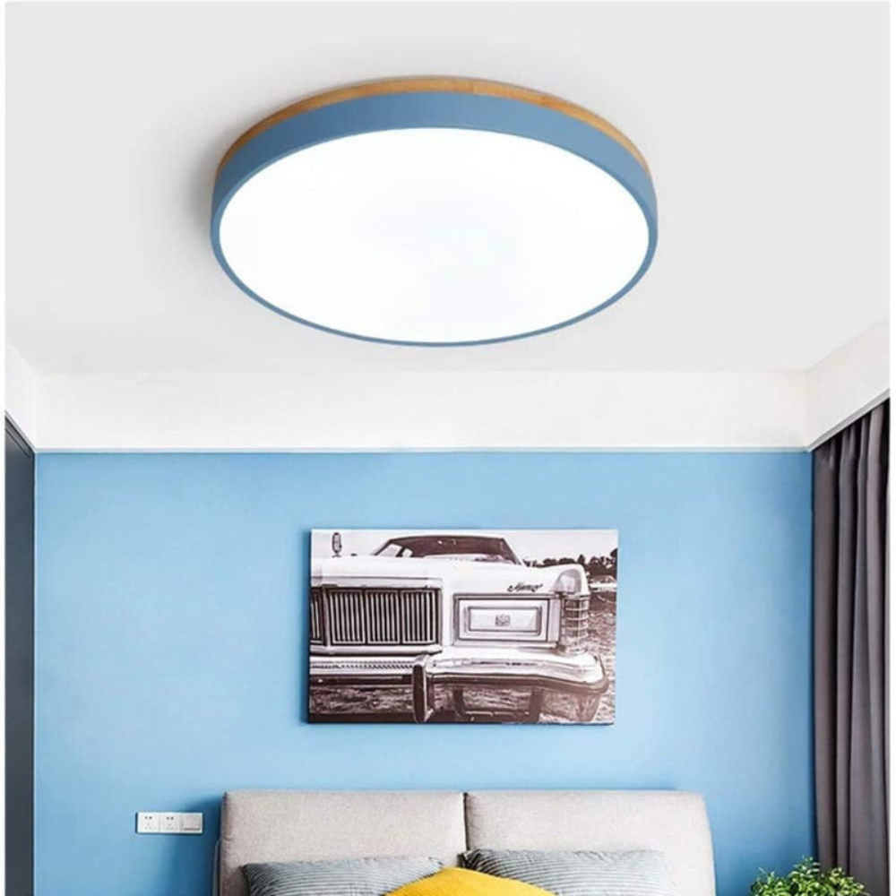 Flush Mount Ceiling Light Round Disc Design for Modern Interiors
