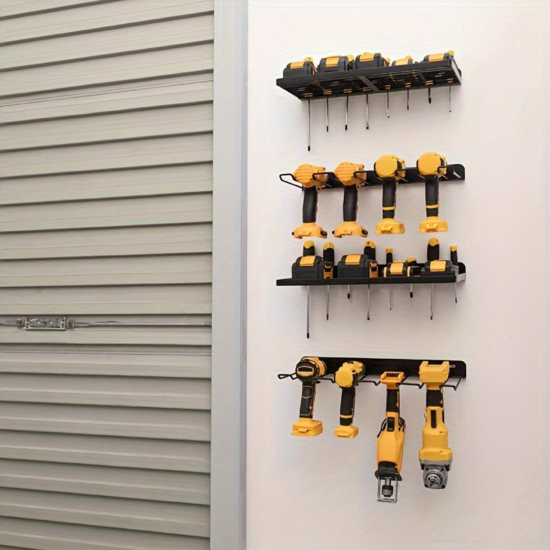 Wall Mounted Tool Organizer Pegboard Shelf for Garage & Workshop
