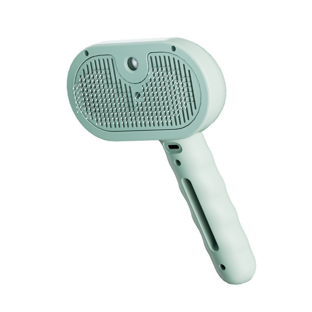 Pet Steam Brush Fast Detangling & Shedding Control for a Healthy Coat