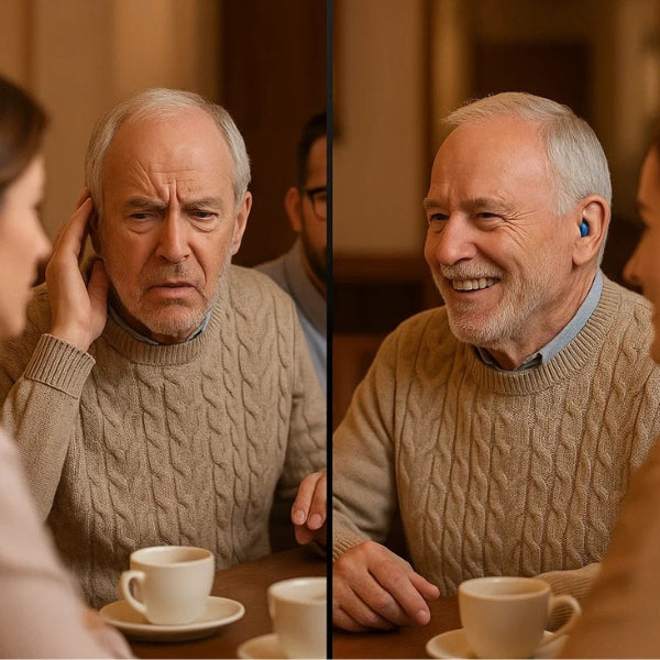 Compact Hearing Aids Rechargeable Design with Crisp, Clear Audio