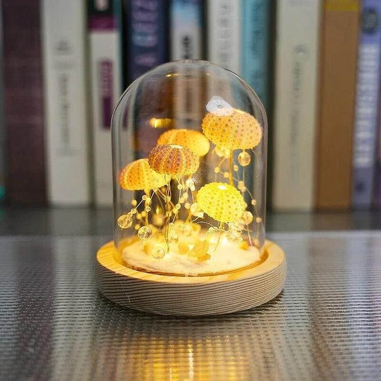 DIY Sea Urchin Bedroom Lamp - Vintage Creative Lamp Kit