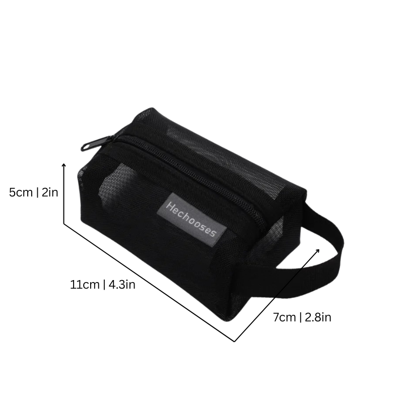 Minimalist Lightweight Organiser Pouch for Accessories -3 Pieces