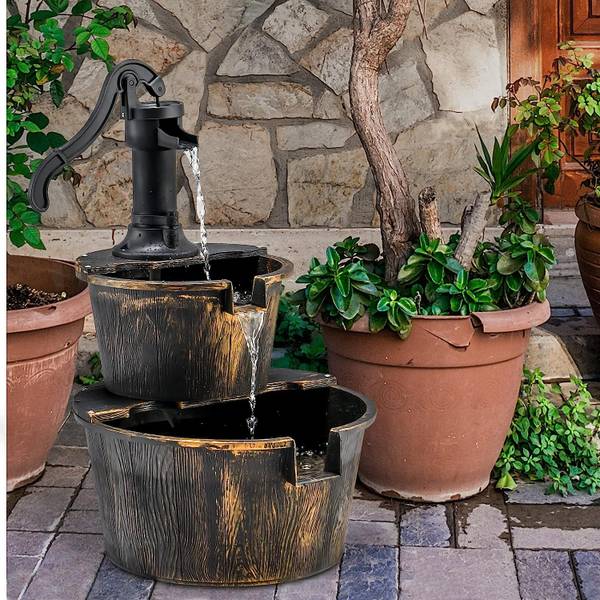 Fontein RusticFlow Tuinwaterval