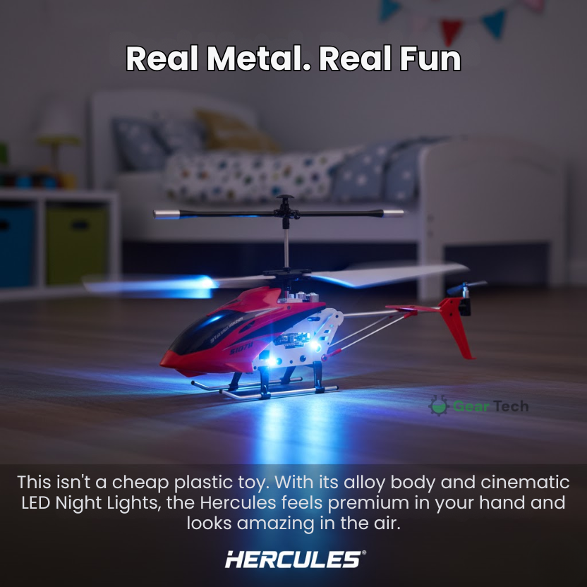 Mini RC Helicopter Indoor Stable Flight Toy with Gyro Control