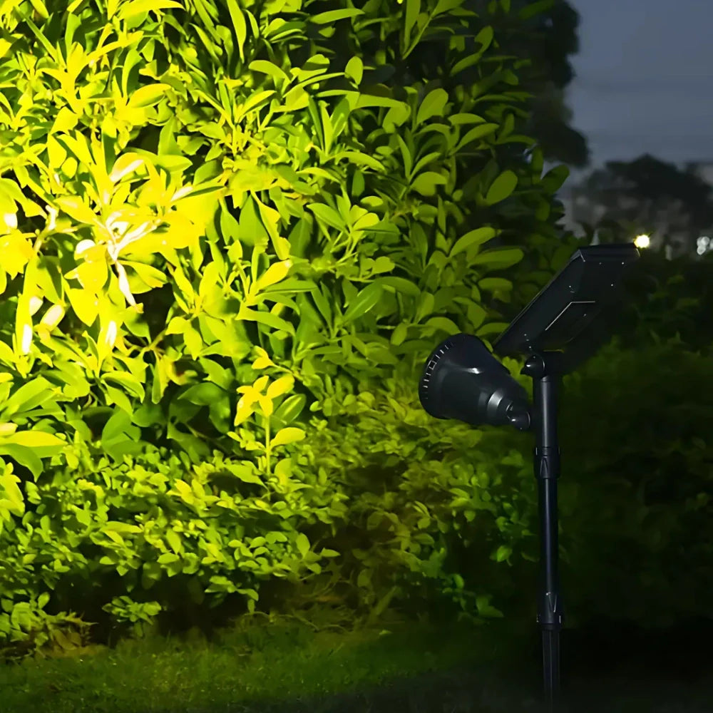 Outdoor Solar Spotlight Adjustable Waterproof Garden Light