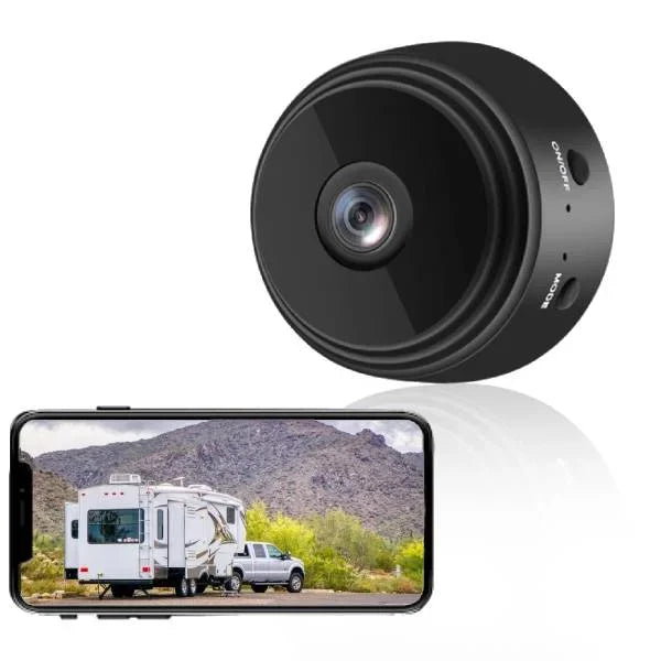HD Wireless Rear View Camera Easy Install, Waterproof, Night Vision for RVs & Trucks