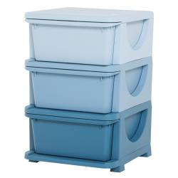 HOMCOM Kinderkamer Opbergboxen Set
