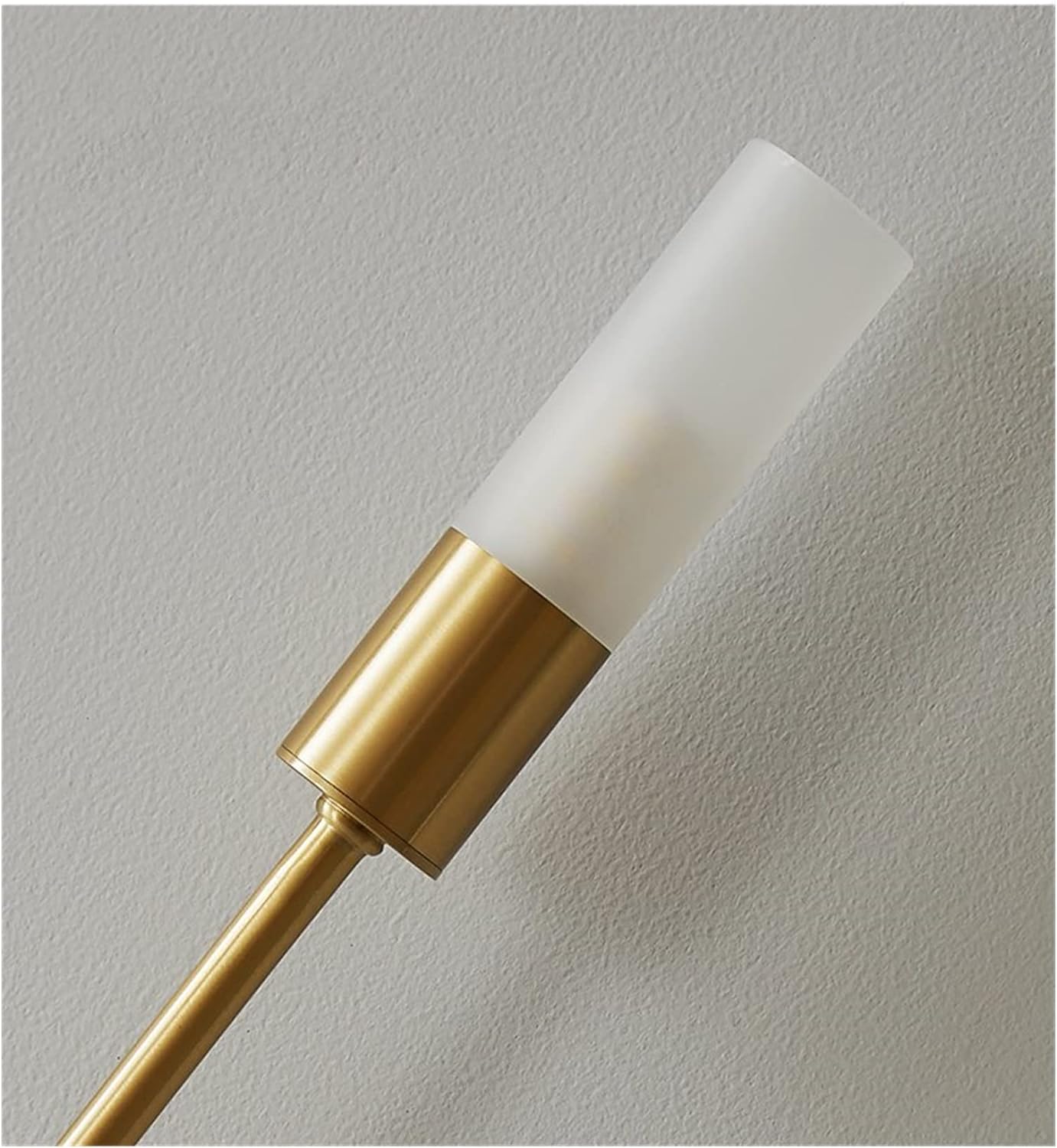 Modern LED wall lamp with double glow