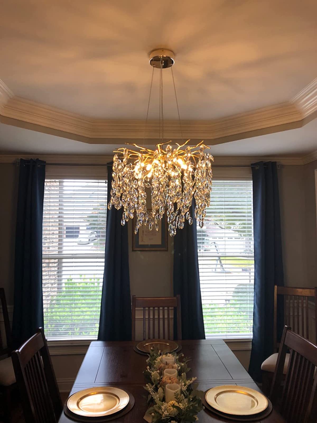 Elegant Branch Chandelier Modern Ceiling Light