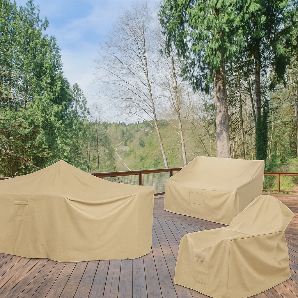Beschermhoes voor tuinbank