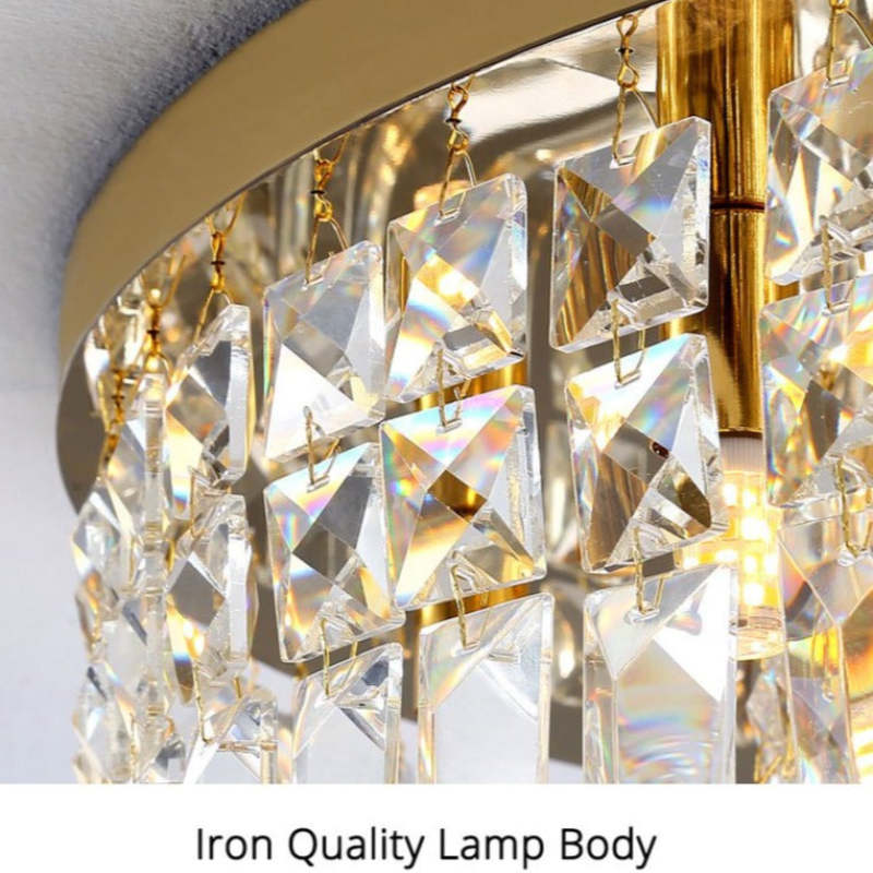 Modern Ceiling Light Glamorous Flush Mount Fixture for Home Décor
