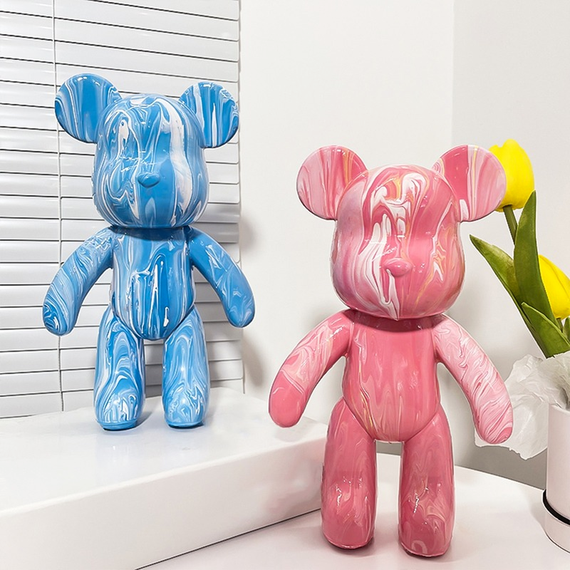 Decorative Colourful Teddy Bear for Home Display