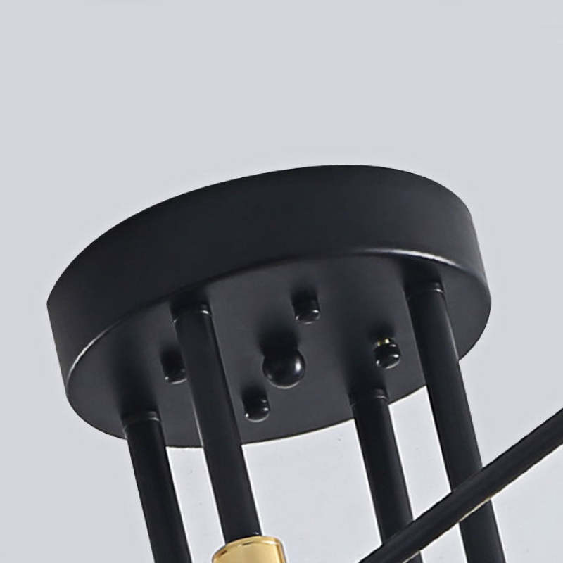 Modern LED Ceiling Light in Minimalist Design with Diffused Lighting