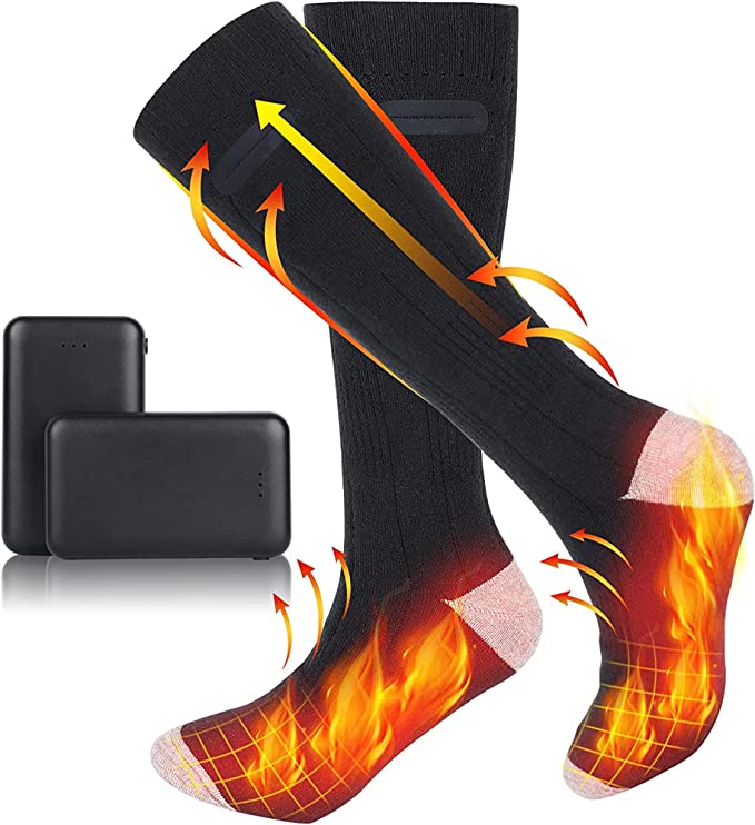 Rechargeable Heated Socks Fast Heating & Constant Warm Comfort