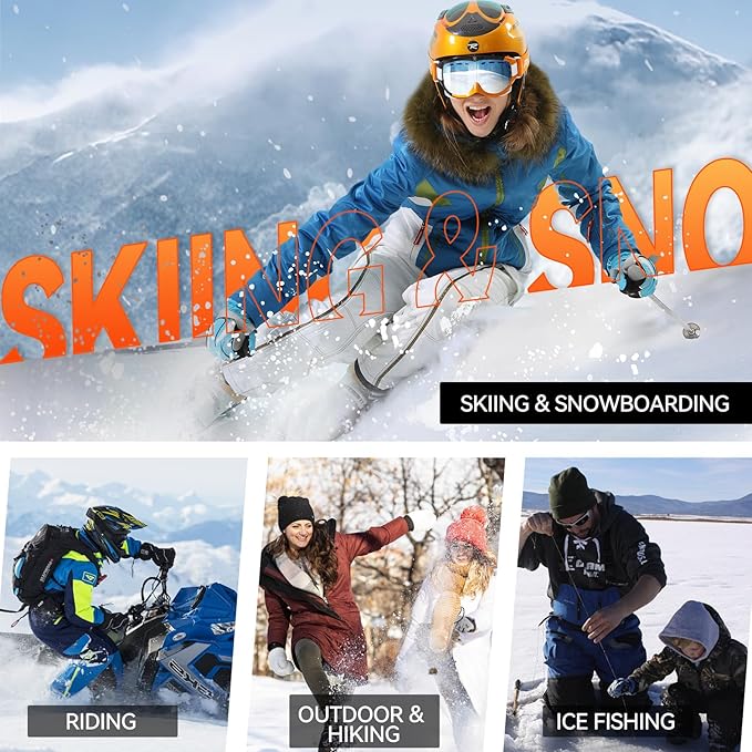 Heated Gloves with 3 Heat Levels Rechargeable Winter Gloves