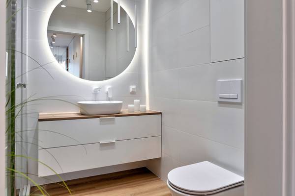 Rond LED Badkamerspiegel met Achterverlichting