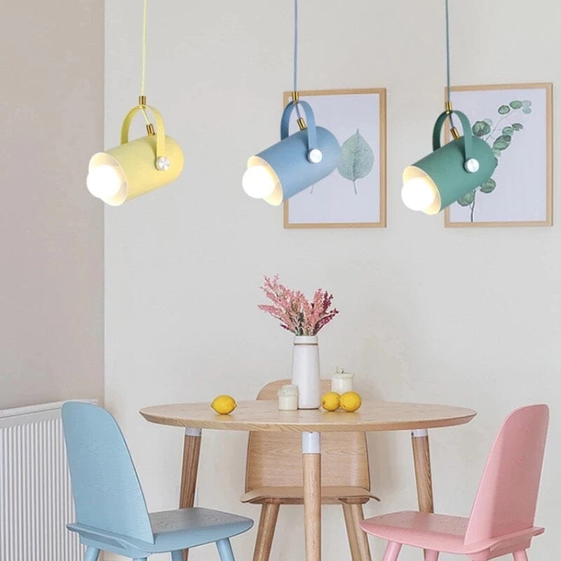 Adjustable Rotatable Pendant Light from Kitchen to Living Room