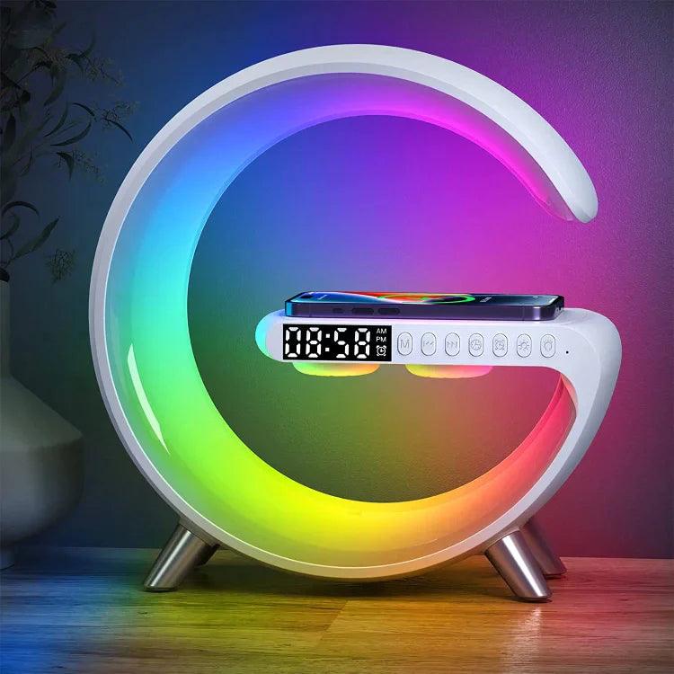 Alarm lamp Meadow with Bluetooth & Wireless Charging