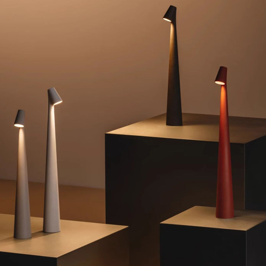 Minimalist standing design lamp