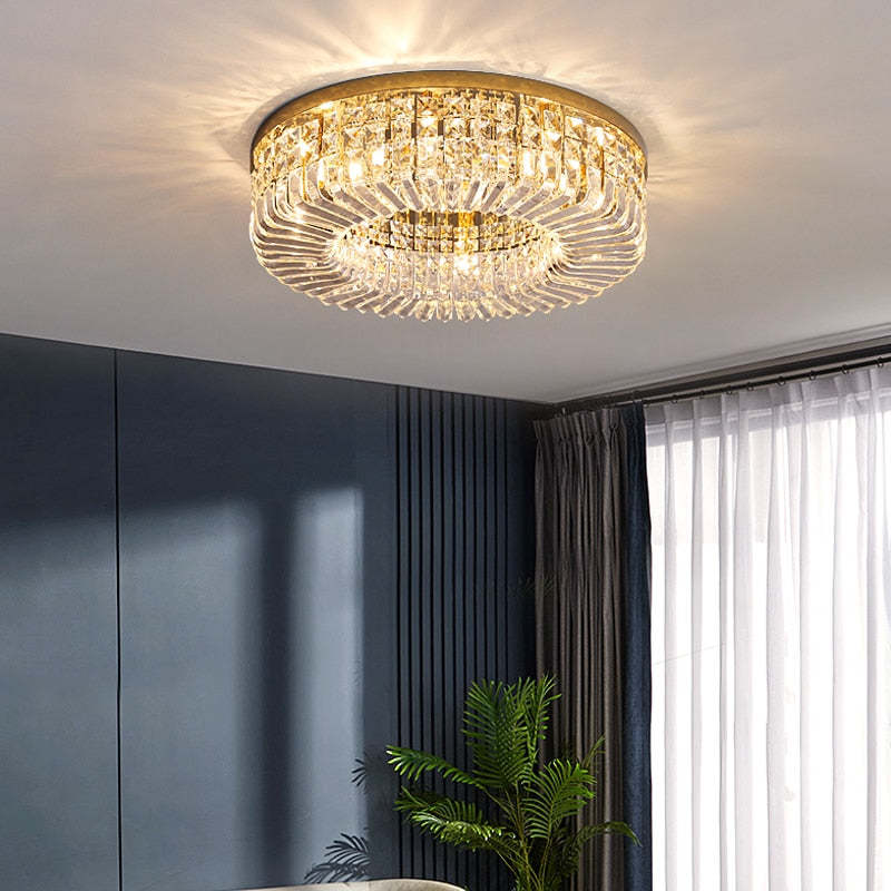 Modern Ceiling Light Glamorous Flush Mount Fixture for Home Décor