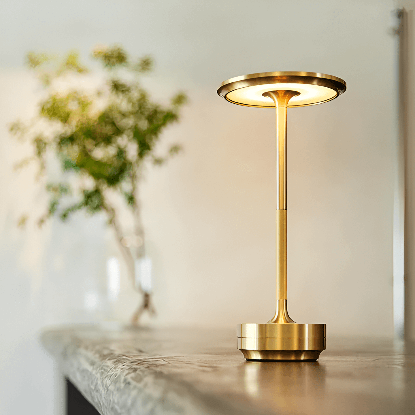 Cordless Rechargeable LED Table Lamp with Touch Control and Long Battery Life