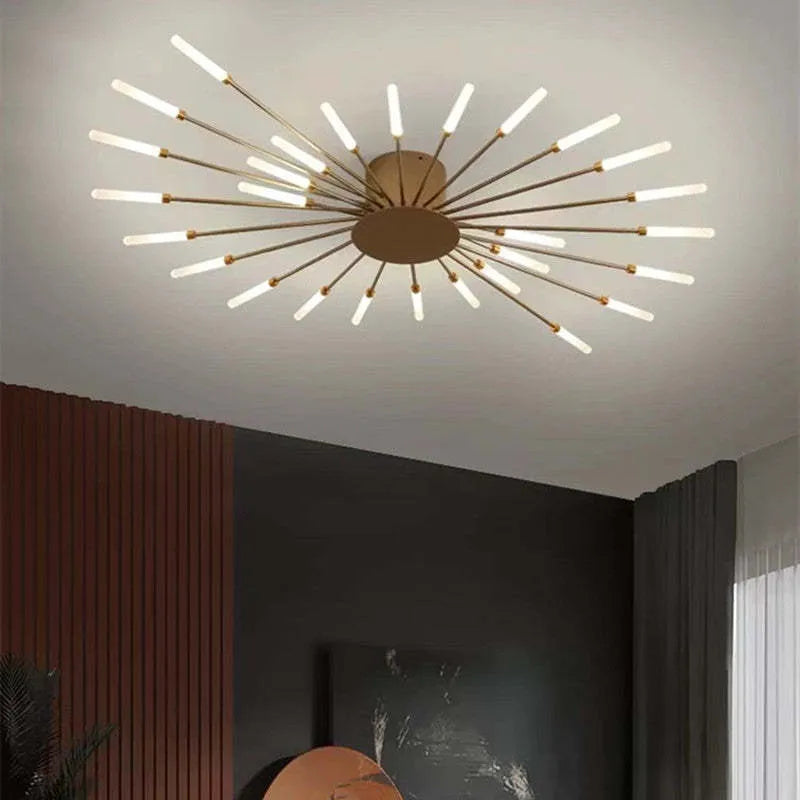 NovaLume Plafondlamp in Vuurwerkdesign