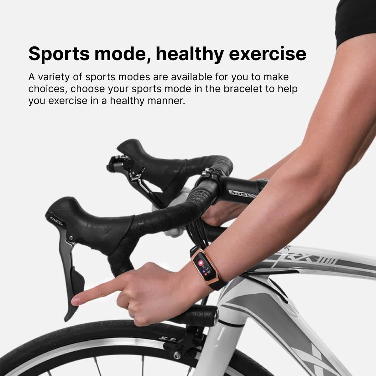 Smart Fitness Watch Blood Pressure, Heart Rate and Activity Tracking