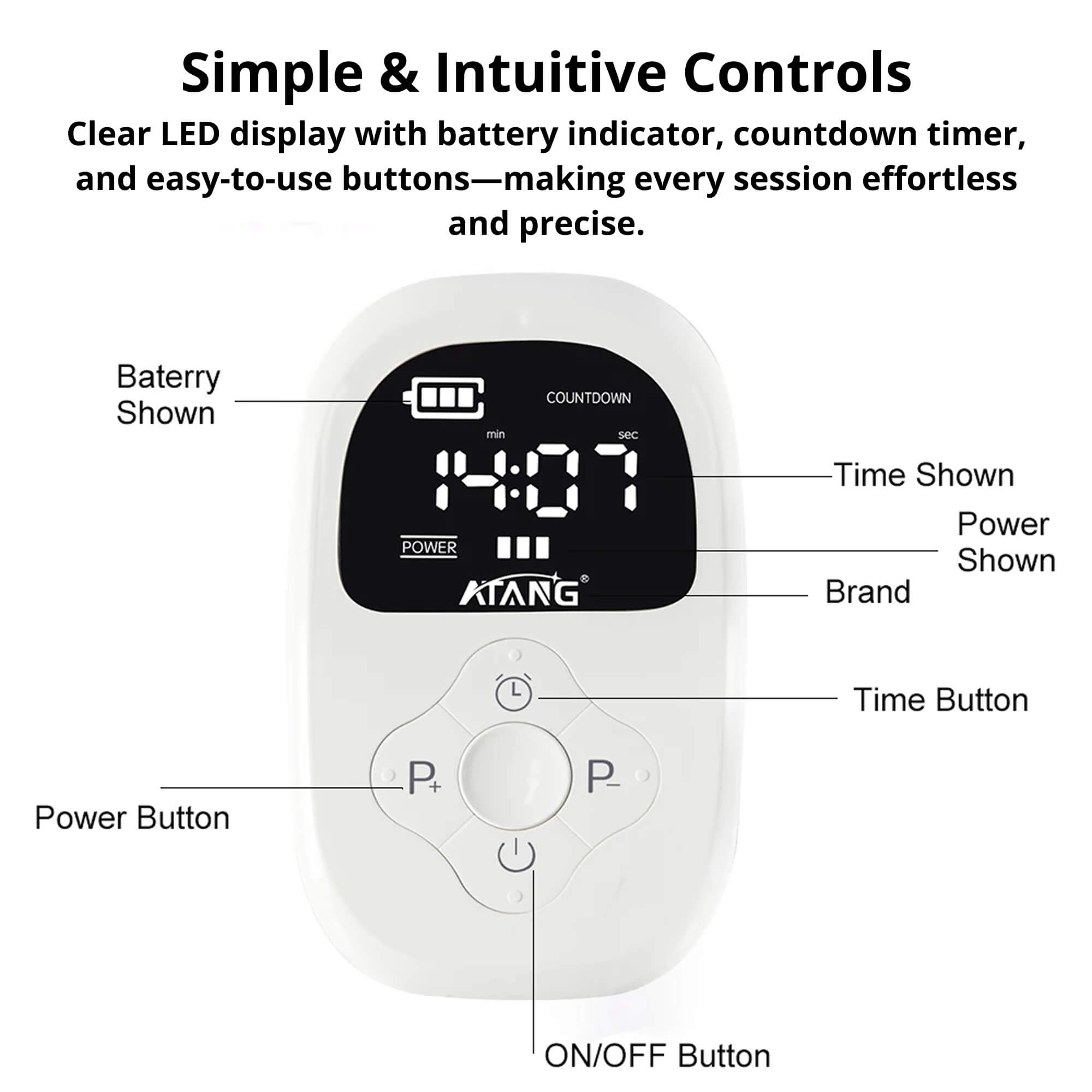 CES Therapy Device Non-Invasive Support for Anxiety Insomnia and Pain