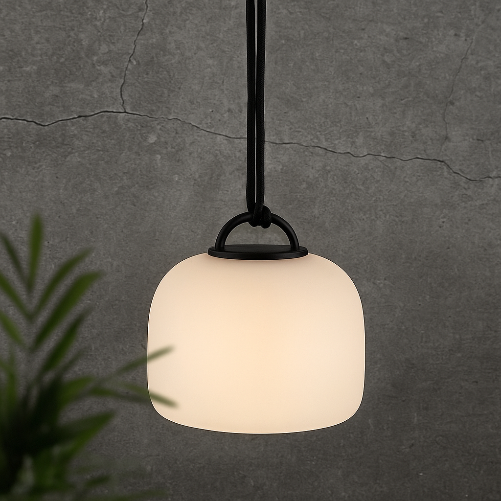 Pendant lamp with soft light dimming