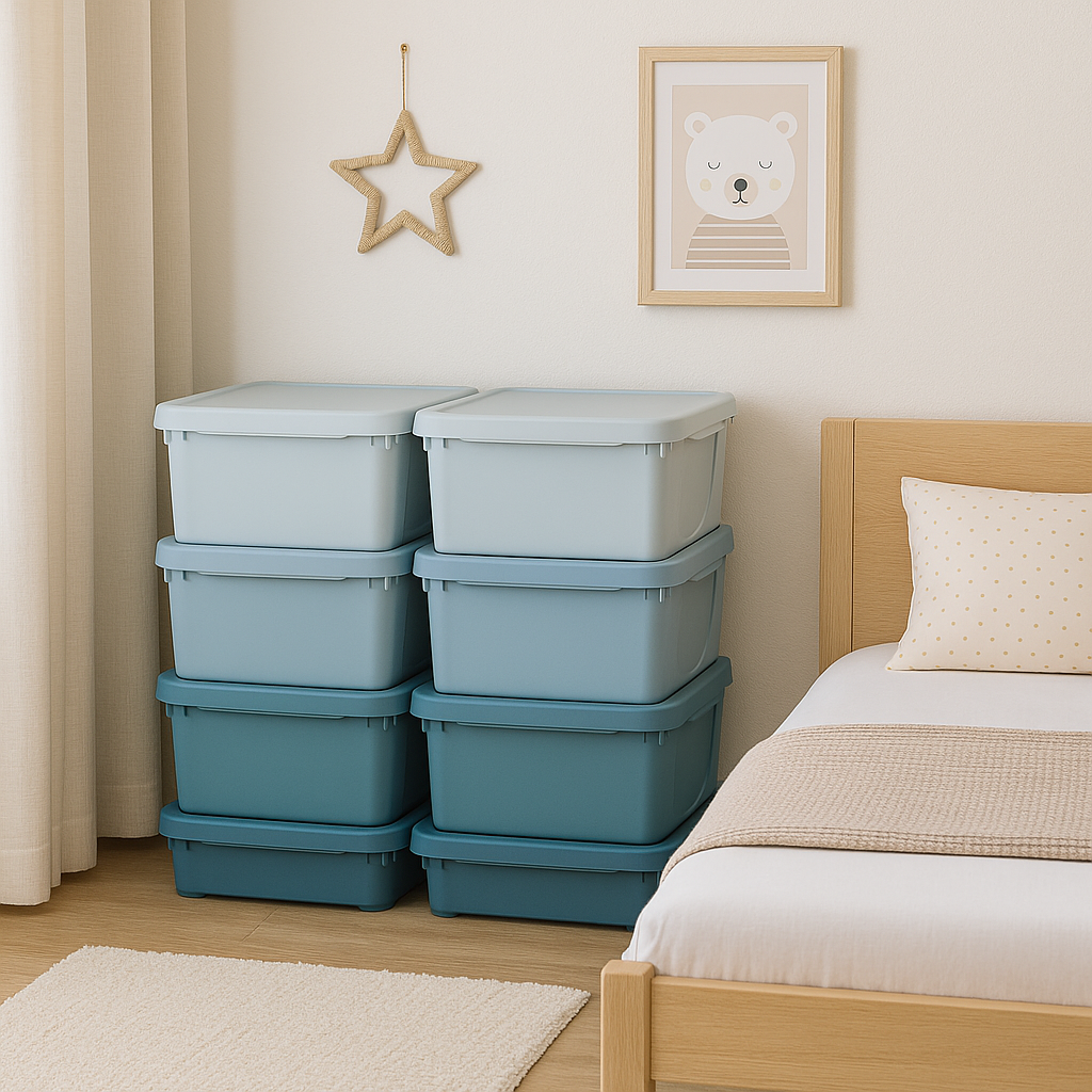 HOMCOM Kinderkamer Opbergboxen Set