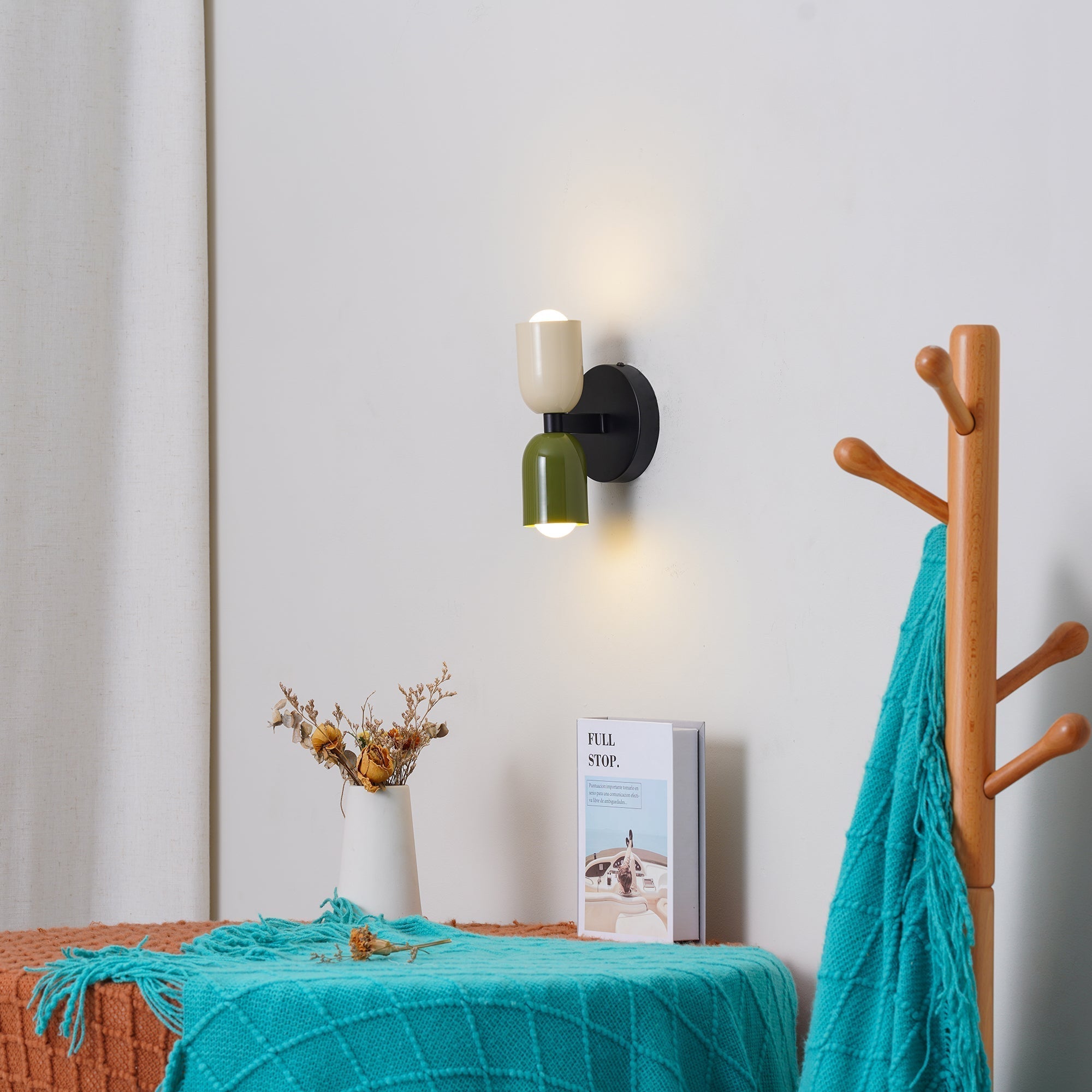 Vintage Inspired Double-Headed Wall Light