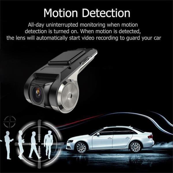 Front and Rear Car Dash Cam Full HD with Parking Monitor
