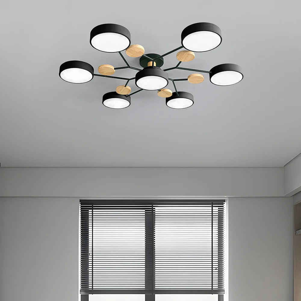 Ceiling Light Modern LED Flush Mount Chandelier