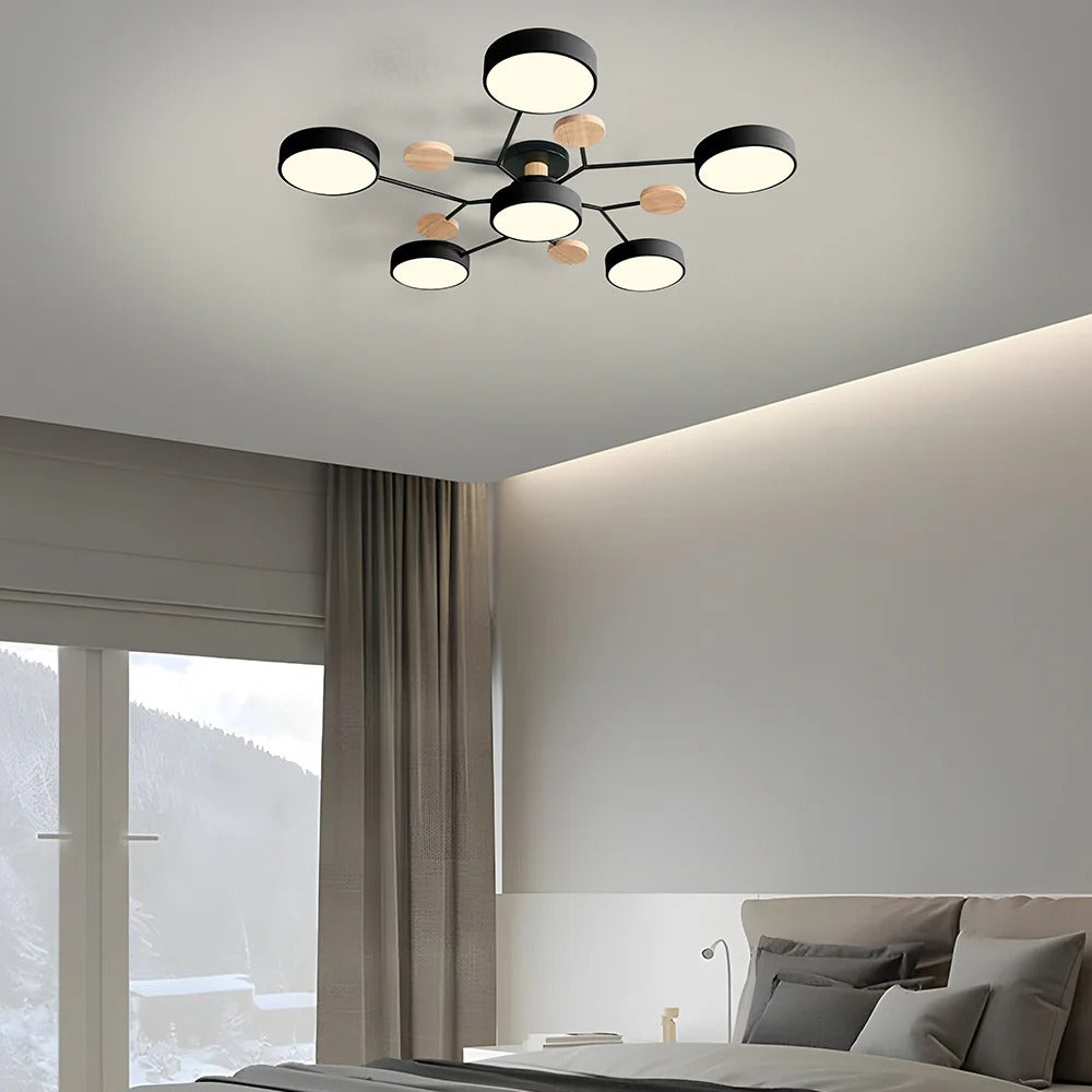 Ceiling Light Modern LED Flush Mount Chandelier