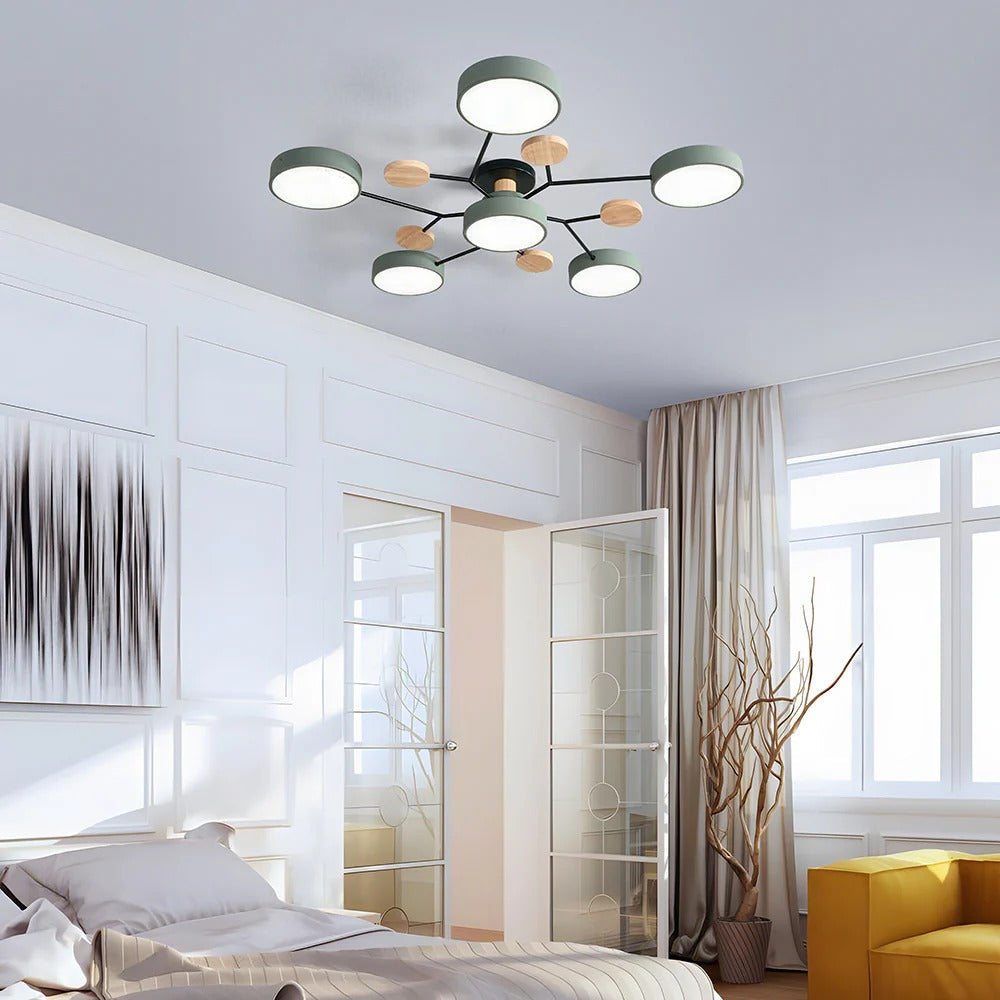 Ceiling Light Modern LED Flush Mount Chandelier