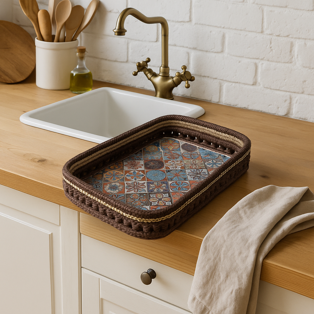 Rustic Hemp Storage Basket Eco Storage for Home Organization