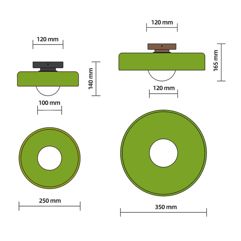 Simple Ceiling Light for Living Room